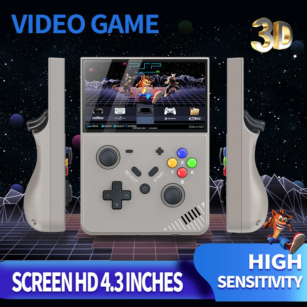 Retro Handheld Console - for M18 64G/128G Handheld Game Console