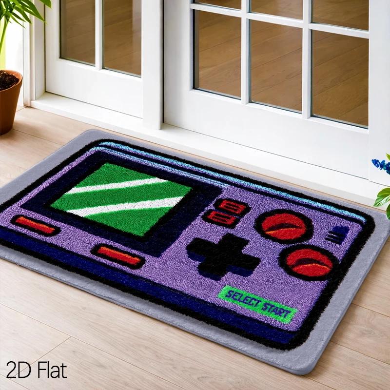 Retro Gaming Festival - 1pc , 2D Flat Foot Mat,