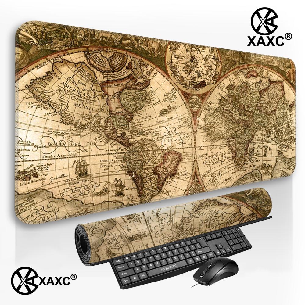 Retro Gaming Laptop - Retro navigation Map Art XAXC Mouse