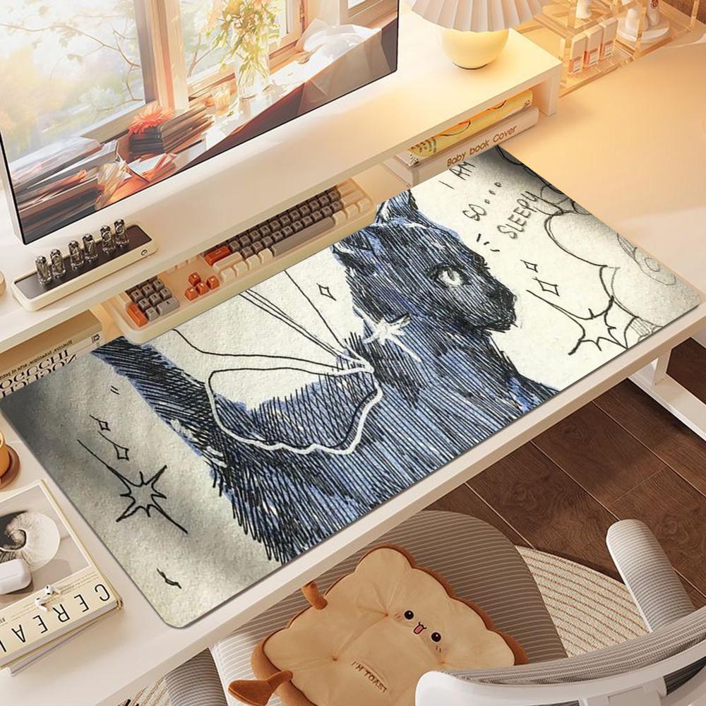 Retro Gaming Laptop - Retro Anime Two Cute Kitten Character