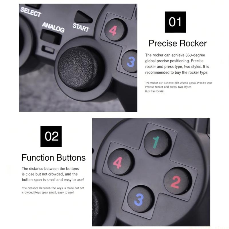 Retro Gaming Phone - F62C Precisions Responsive Game Joysticks USB