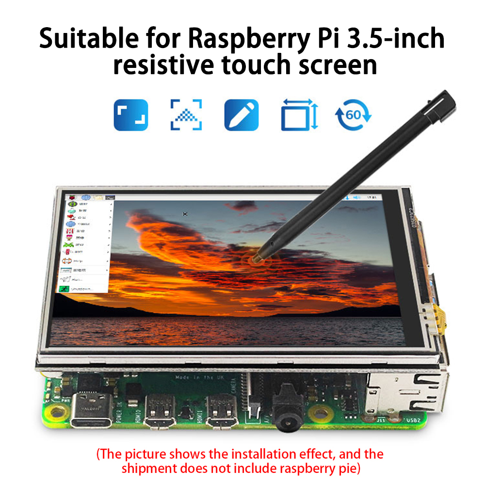 3.5 Inch TFT Touch Screen for  - Retro Gaming On Raspberry Pi ulasan dan harga