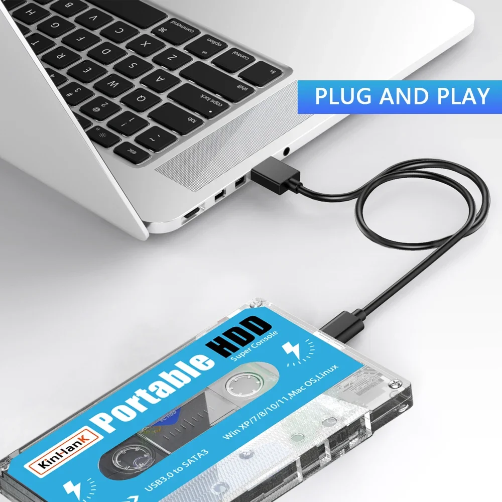 KINHANK 500G Gaming Hard Drive - Retro Gaming Emulator Pc ulasan dan harga