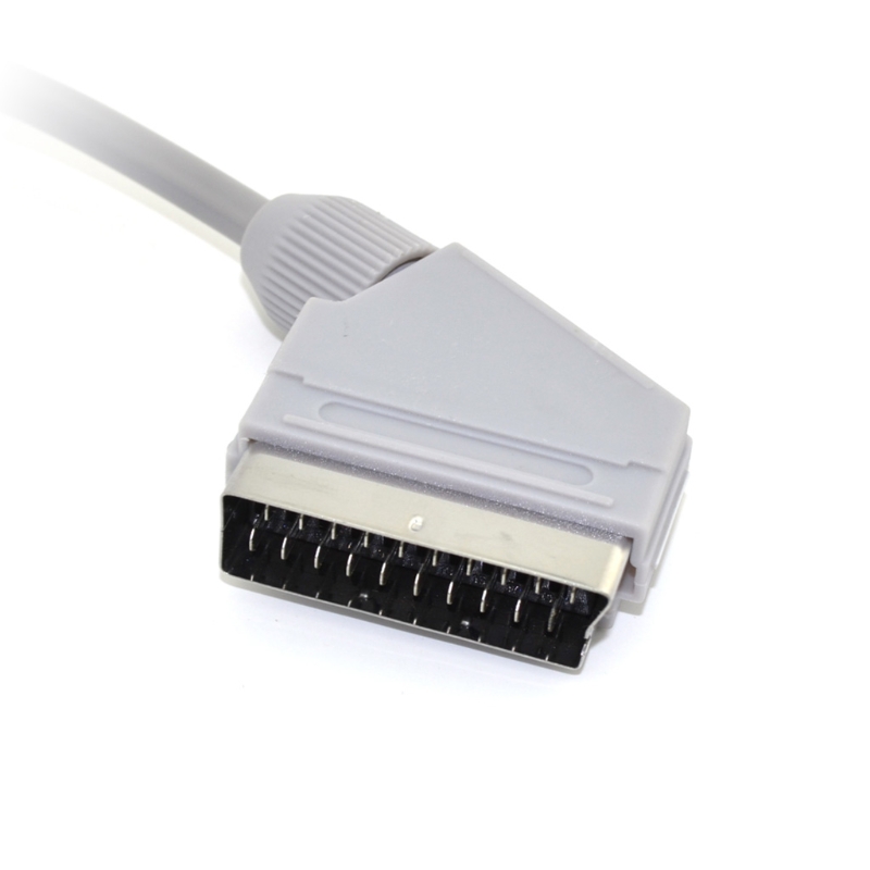 1.8m RGB Scart Video TV AV Cab - Retro Gaming Cables ulasan dan harga