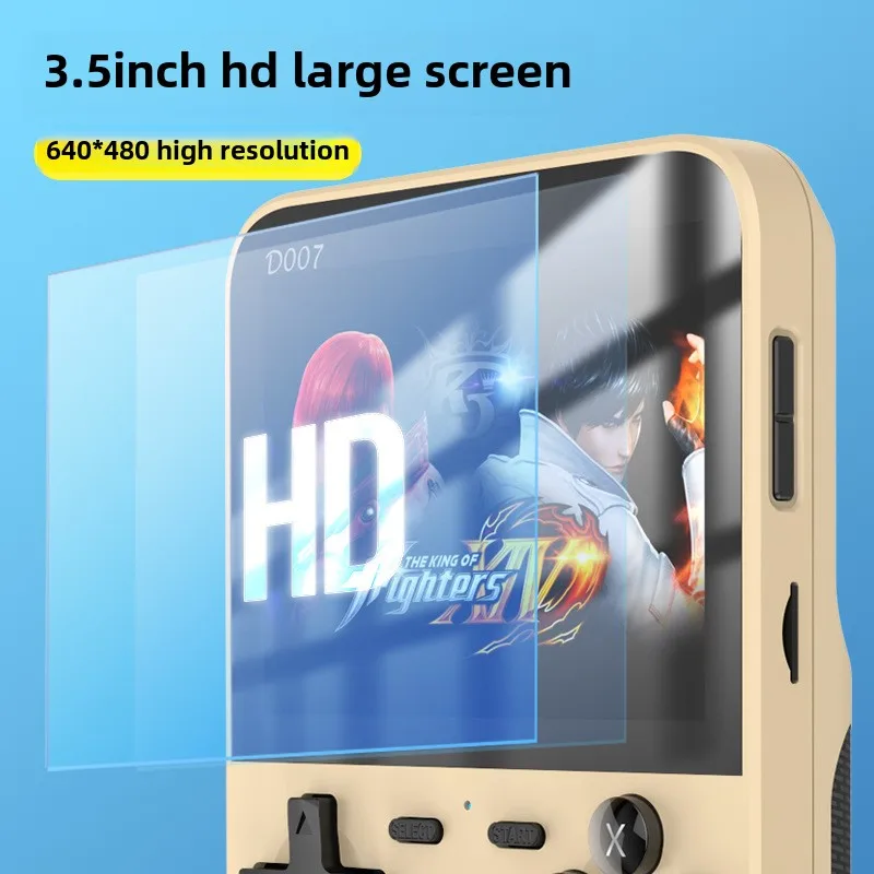 D007 Portable Video Game Conso - Retro Handheld Console ulasan dan harga
