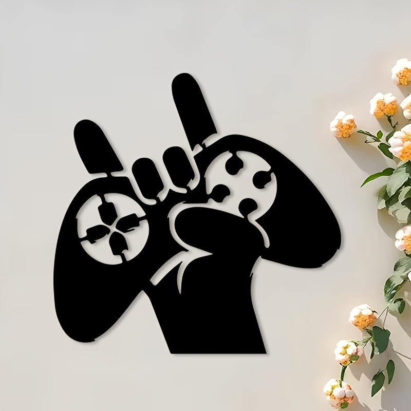 Retro Gaming Hand Metal Wall A - Retro Gaming Us ulasan dan harga
