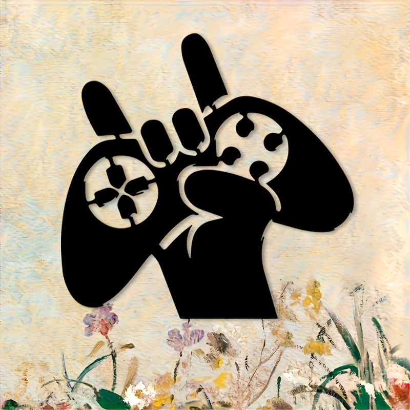 Retro Gaming Hand Metal Wall A - Retro Gaming Us ulasan dan harga