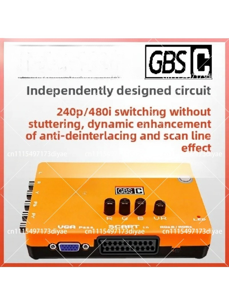 GBS-C Video Converter OSSC Alt - Retro Gaming Us ulasan dan harga