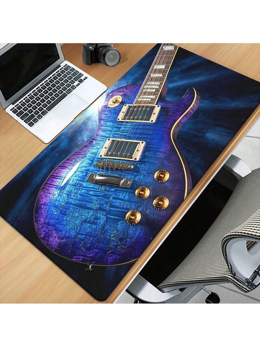 Retro Blue Guitar Design Mouse - Retro Gaming Laptop ulasan dan harga