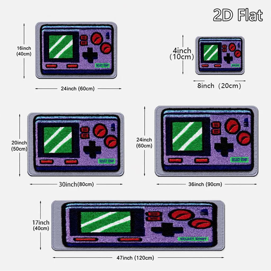 1pc , 2D Flat Foot Mat, Retro  - Retro Gaming Festival ulasan dan harga