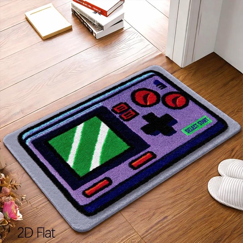 1pc , 2D Flat Foot Mat, Retro  - Retro Gaming Festival ulasan dan harga