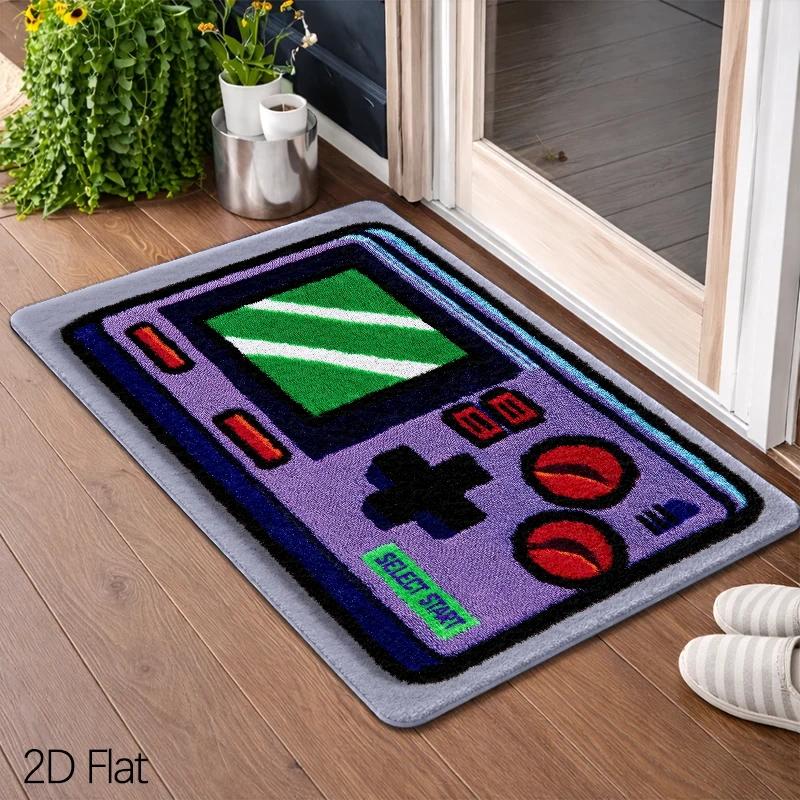 1pc , 2D Flat Foot Mat, Retro  - Retro Gaming Festival ulasan dan harga