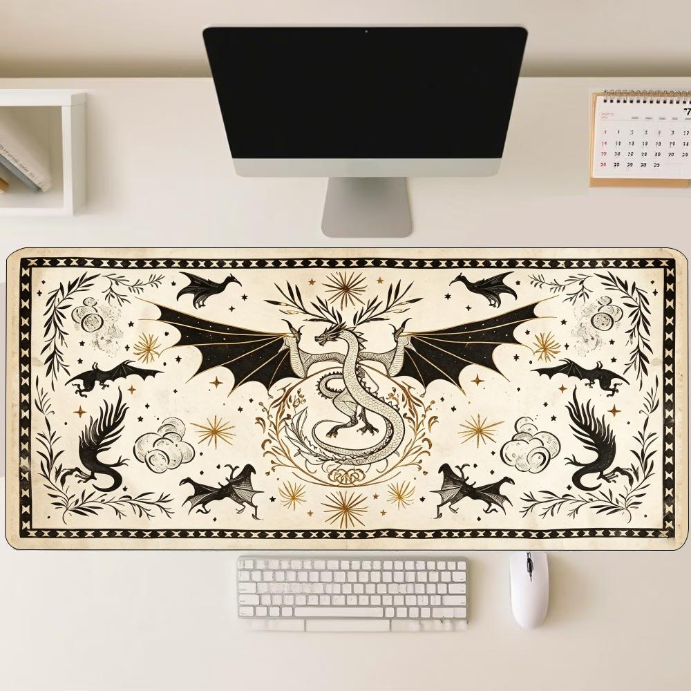 Vintage Old Paper Dragon Large - Retro Gaming Laptop ulasan dan harga