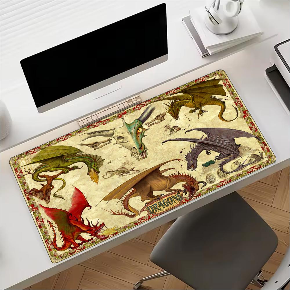 Vintage Old Paper Dragon Large - Retro Gaming Laptop ulasan dan harga