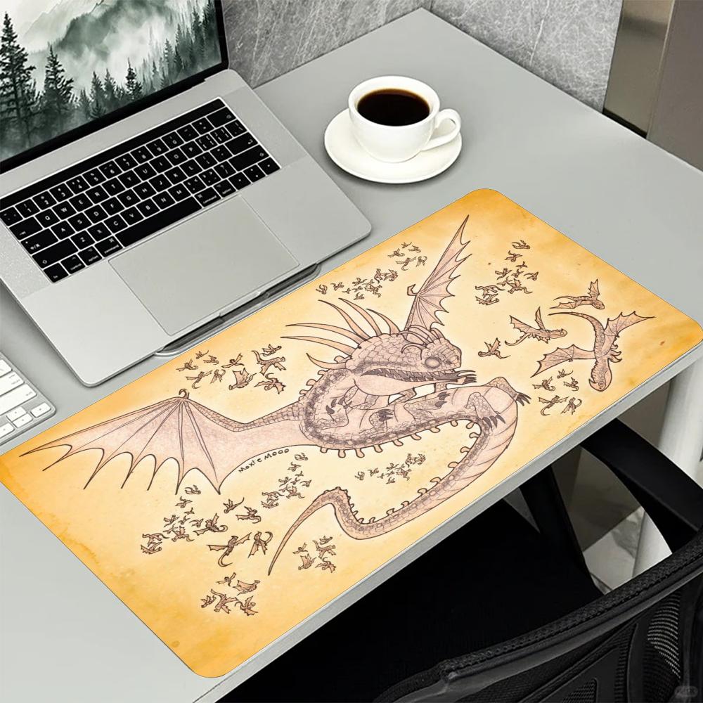 Vintage Old Paper Dragon Large - Retro Gaming Laptop ulasan dan harga