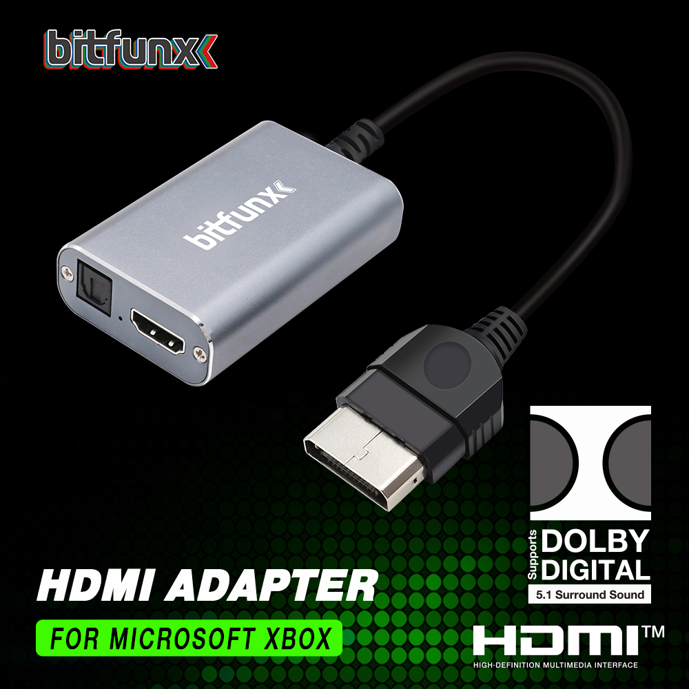 Bitfunx HDMI™ Adapter for XBOX - Retro Gaming Cables ulasan dan harga