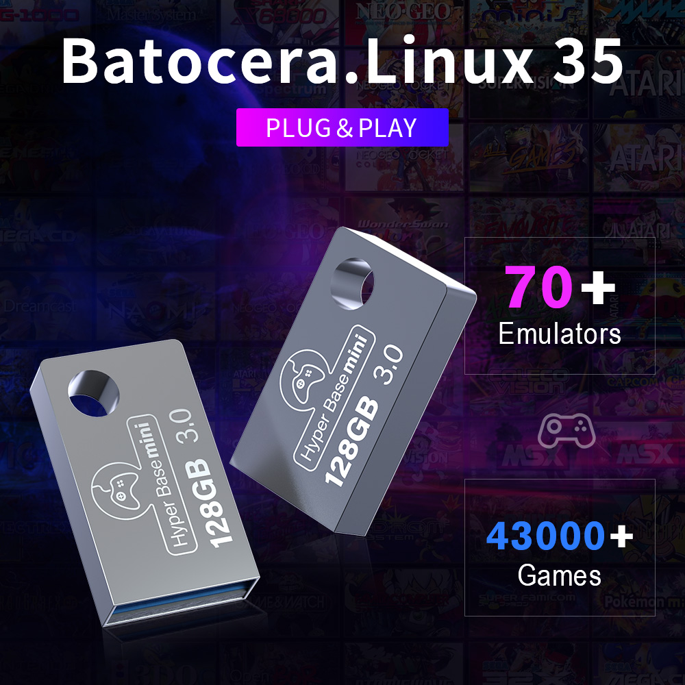 Portable Mini 128GB Gaming USB - Retro Gaming Emulator Pc ulasan dan harga