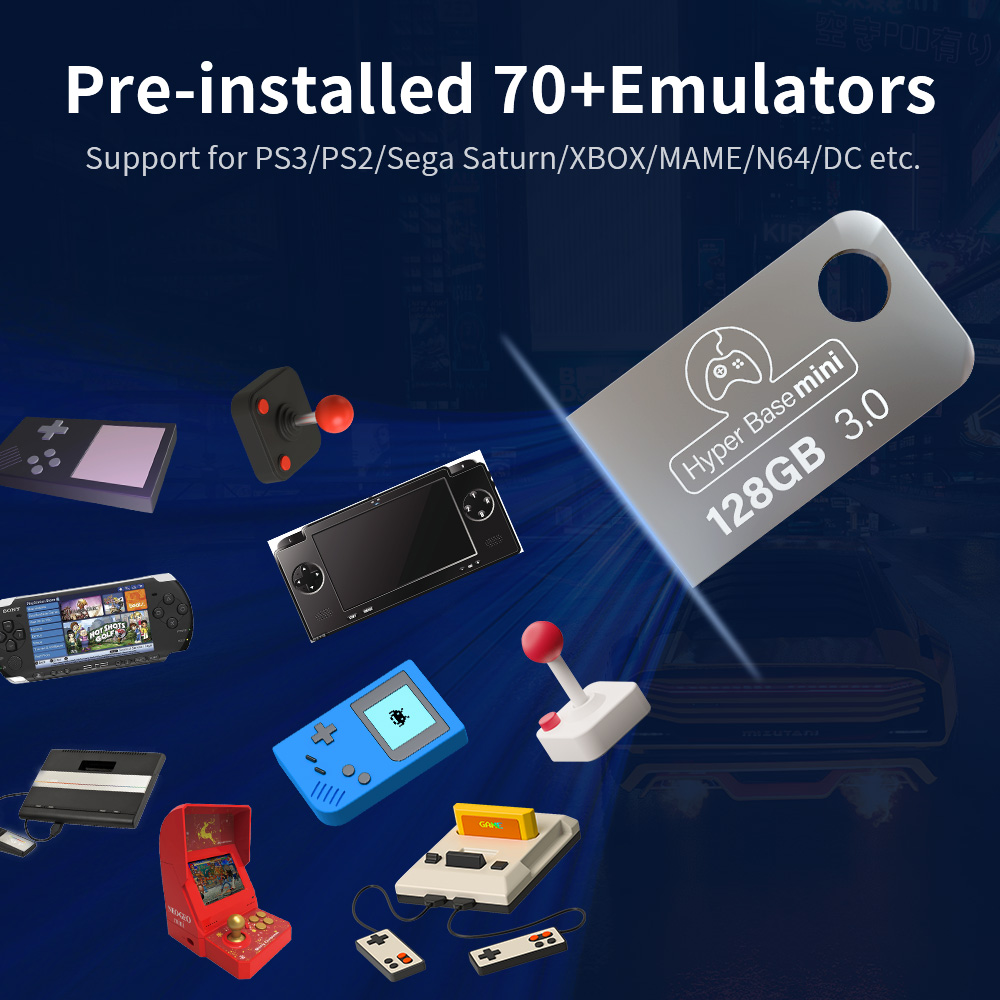 Portable Mini 128GB Gaming USB - Retro Gaming Emulator Pc ulasan dan harga