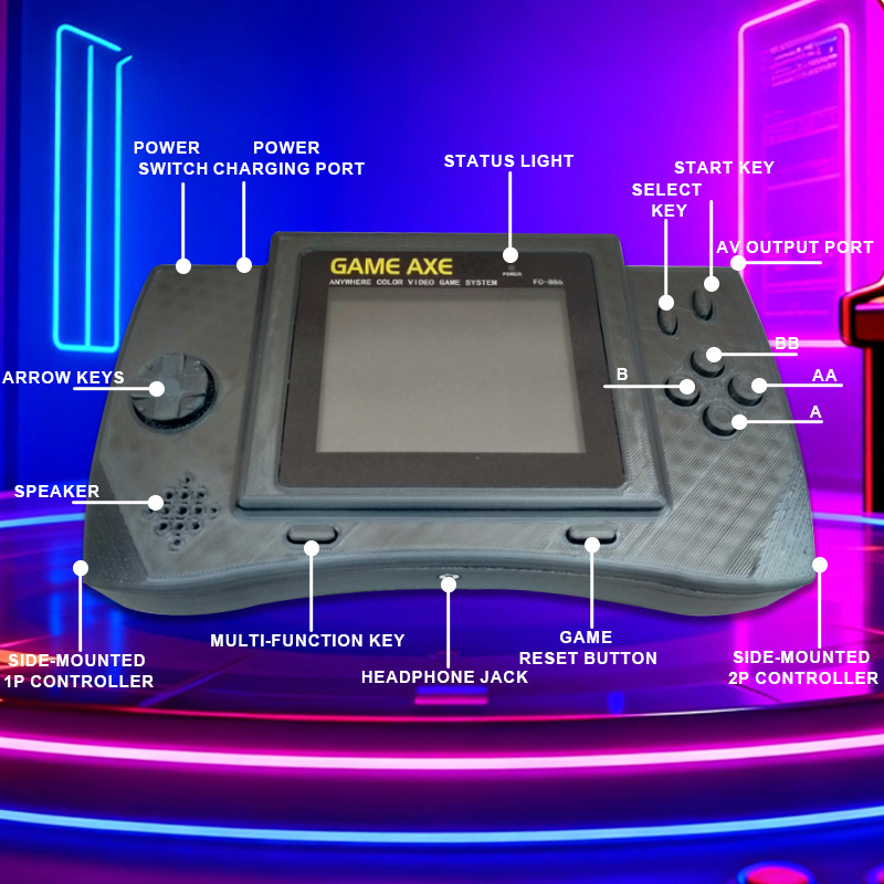 PFT Elite 4-Inch Handheld Arca - Retro Gaming Arcade Console ulasan dan harga