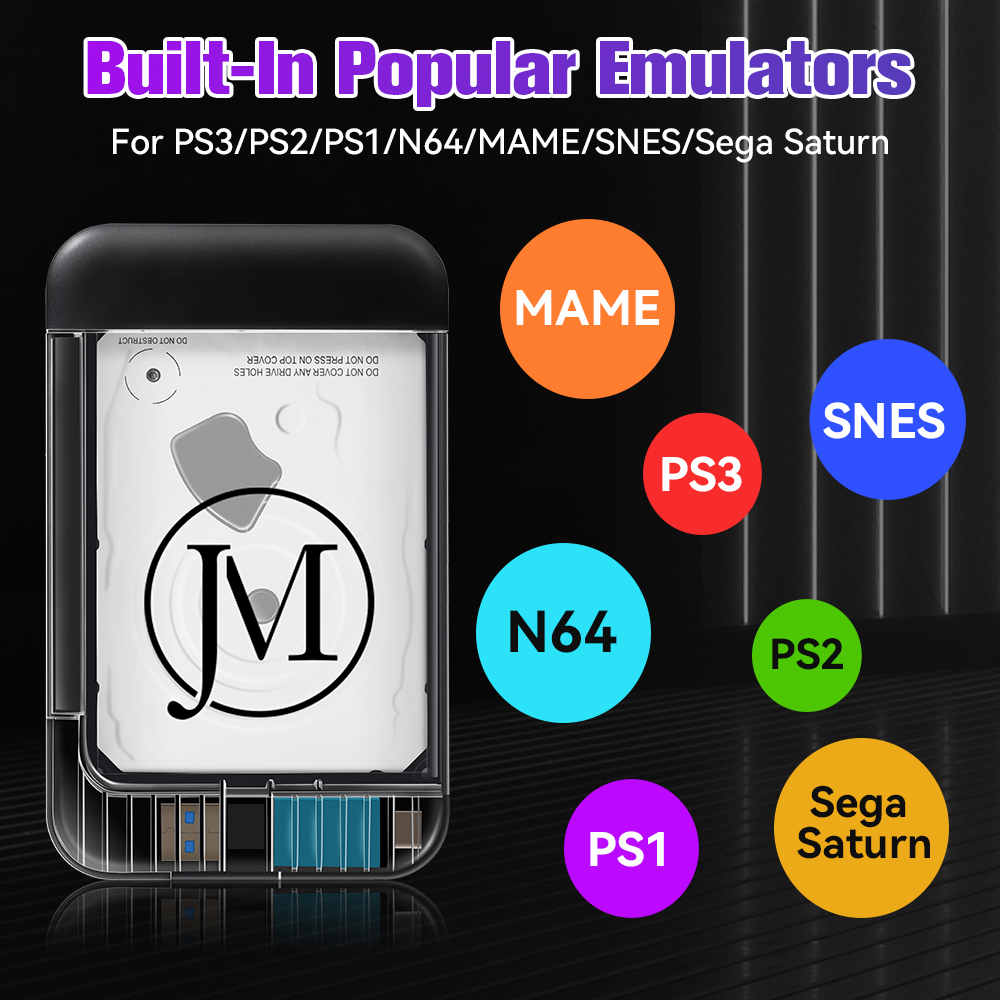RB500G/2T Retro Game HDD Built - Retro Gaming Emulator Pc ulasan dan harga