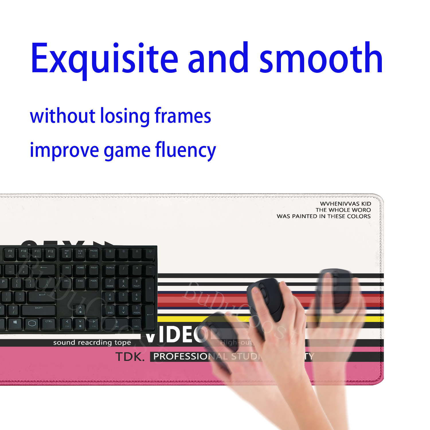 PC Gaming Keyboard Pads Big Re - Retro Gaming Laptop ulasan dan harga
