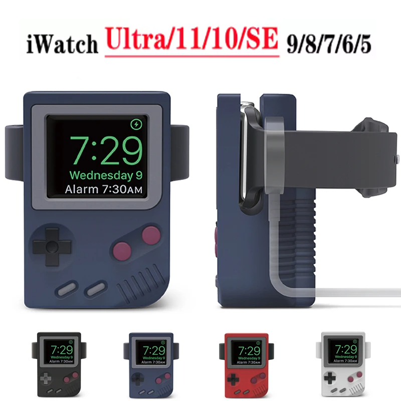 Silicone Holder for IWatch Cha - Retro Handheld Console ulasan dan harga
