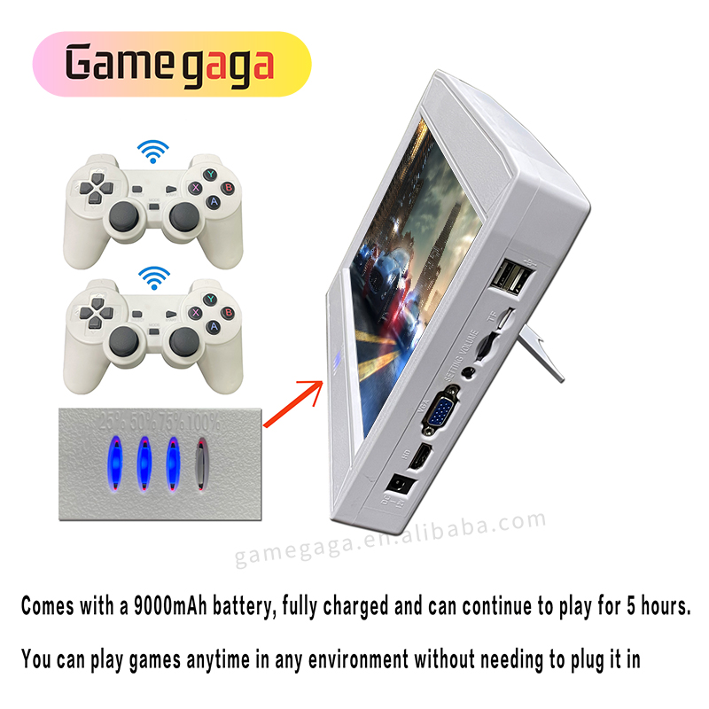 L Video Game Console 10 Inch S - Retro Gaming Arcade Console ulasan dan harga