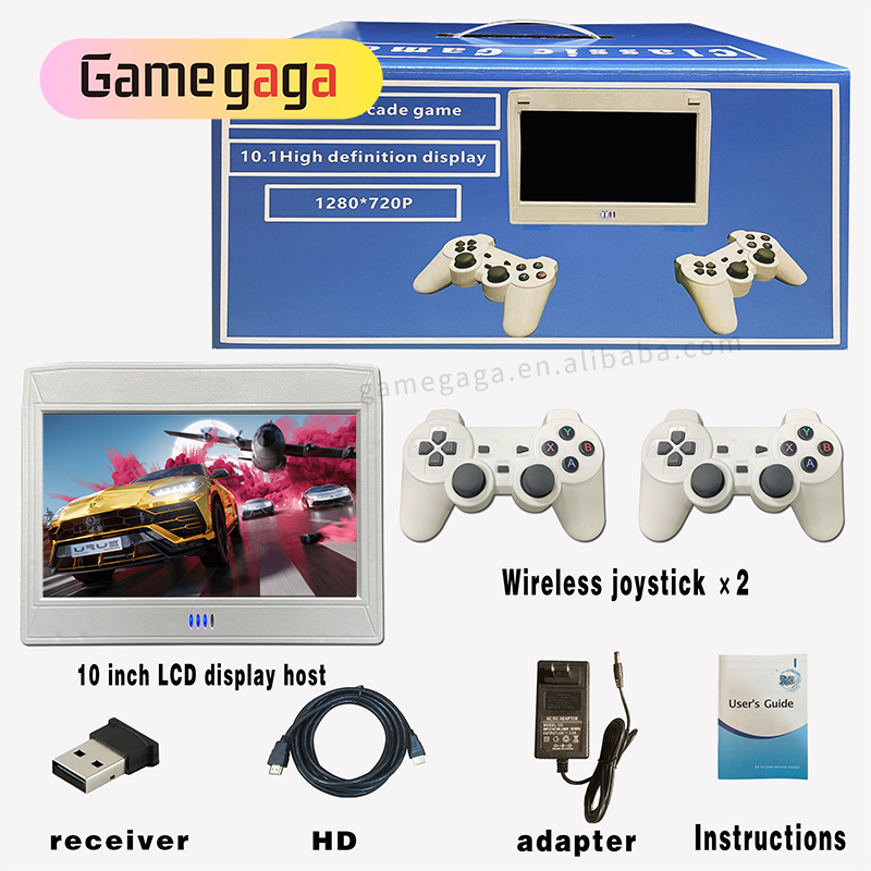 L Video Game Console 10 Inch S - Retro Gaming Arcade Console ulasan dan harga