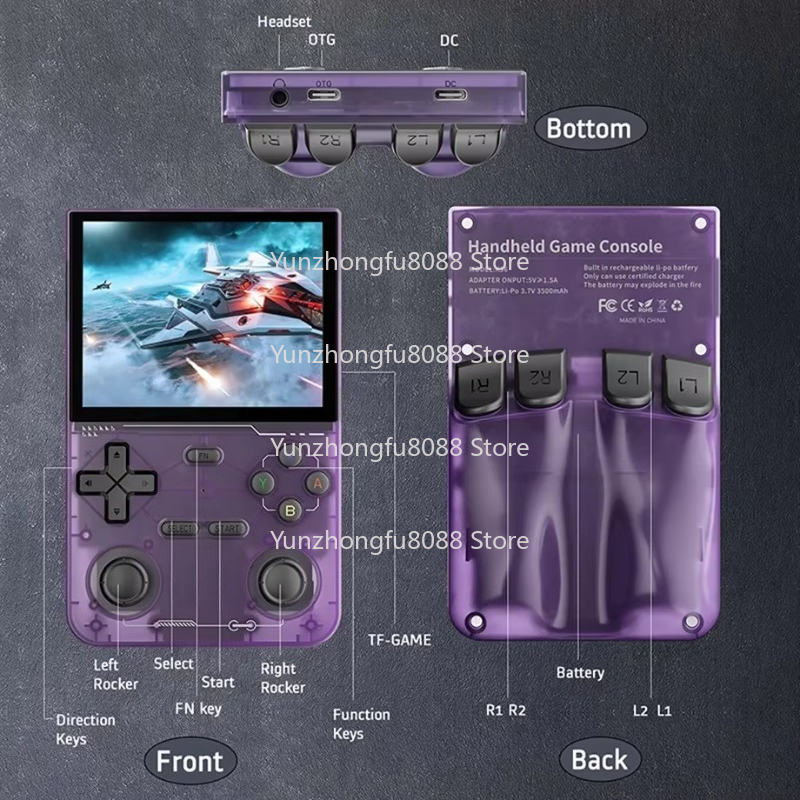 L K36 Handheld Game Console 3. - Retro Handheld Console ulasan dan harga