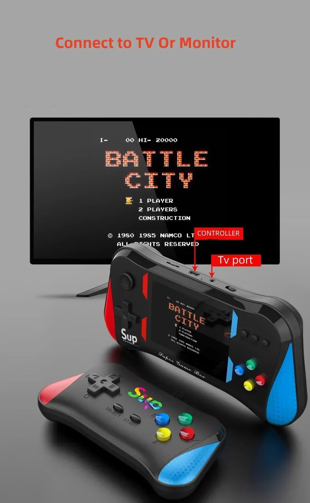 Children's Game Console Palm R - Retro Handheld Console ulasan dan harga