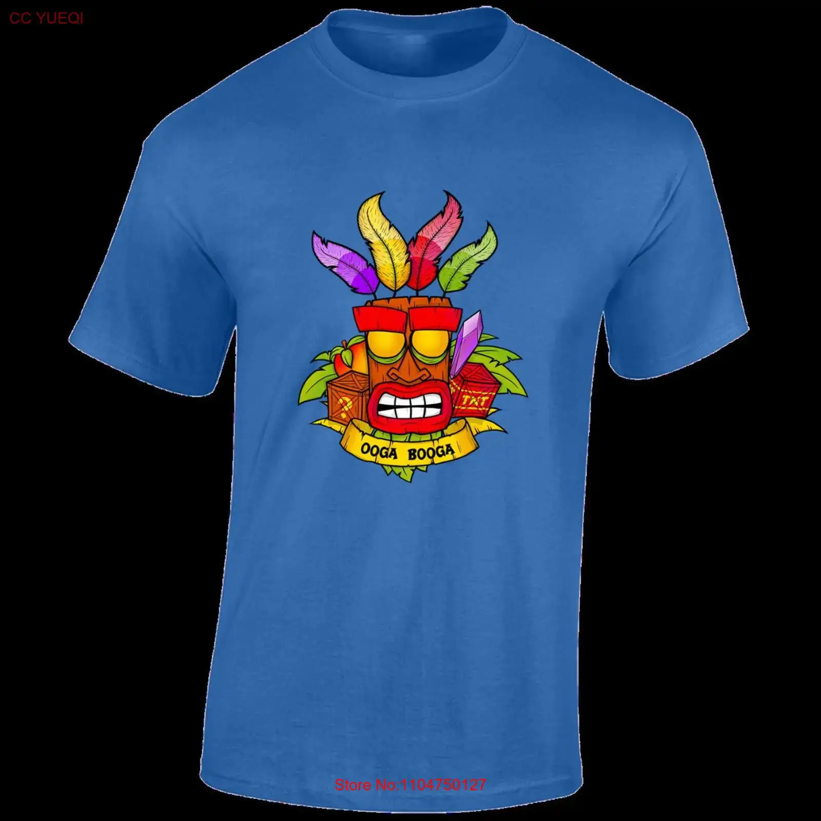 Oga booga crash mens T Shirt r - Retro Gaming Ideas ulasan dan harga