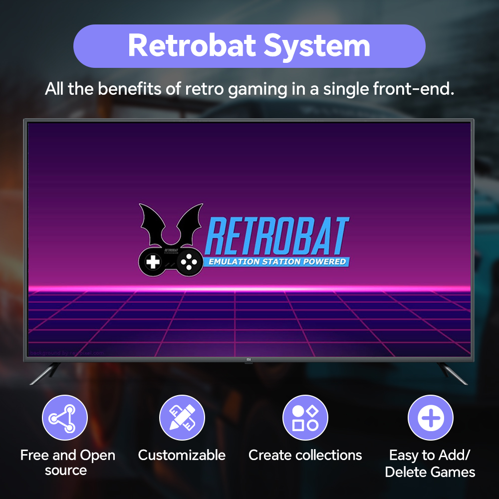 Retrobat 500GB Gaming HDD with - Retro Gaming Emulator Pc ulasan dan harga